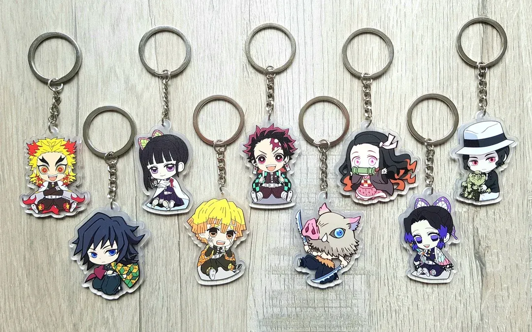 Demon Slayer Characters Keychain