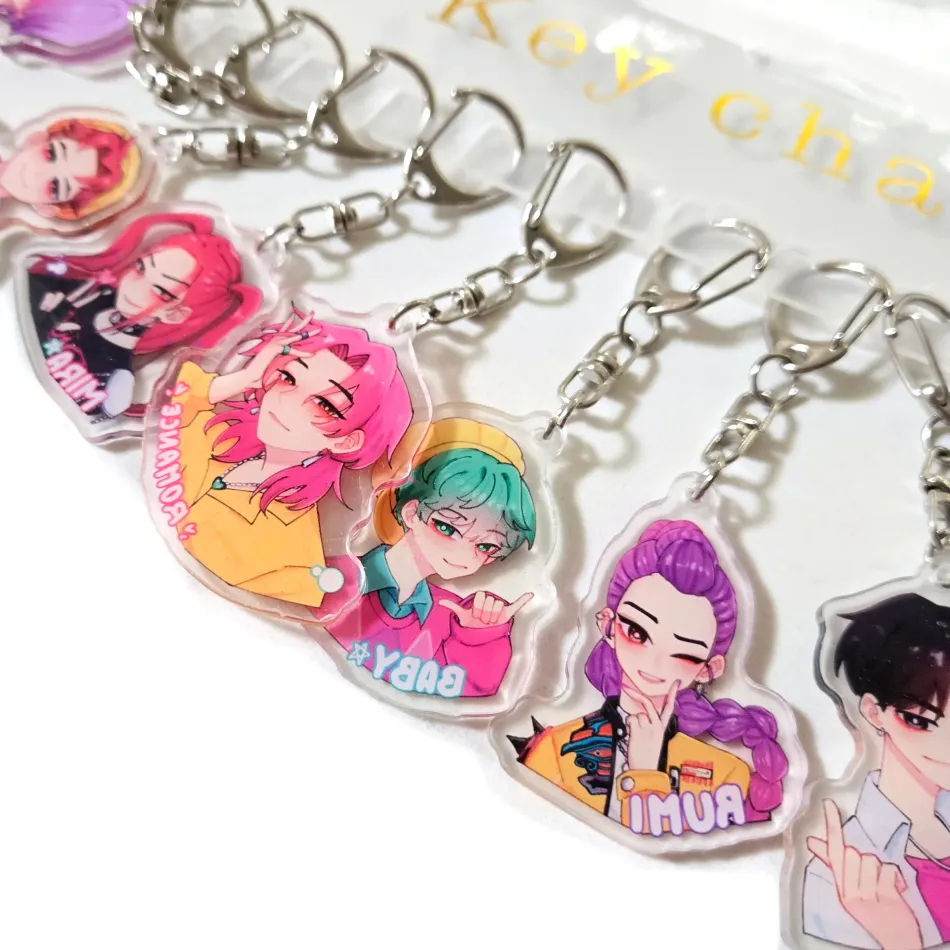 Demon Hunter Charactors Key Chain 1