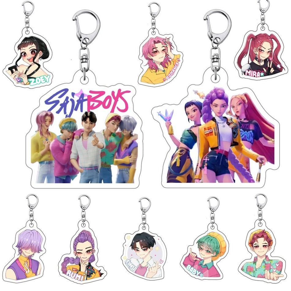 Demon Hunter Charactors Key Chain 2